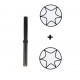 Recambio punta destornillador DUAL TUERCA ESTRELLA