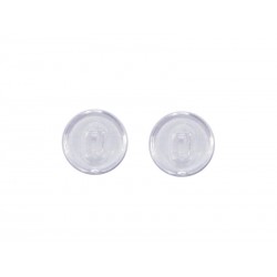 Plaqueta PVC redonda 9mm