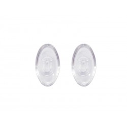 Plaqueta pvc oval 13 mm