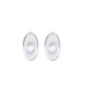 Plaqueta silicona oval hongo 13 mm