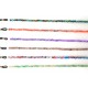 Cadena perlas multicolor (6 uds)